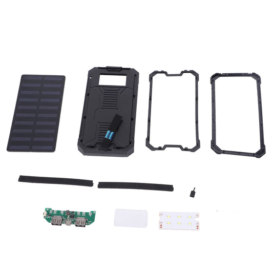 Hilitand Solar Power Bank 20000mAh Dual USB Fast Charge