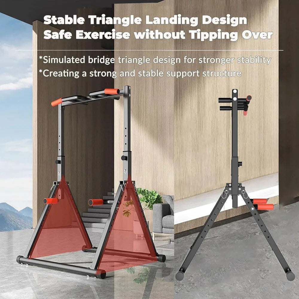 Hign-Concerned Foldable Power Tower Pull Up Bar Station