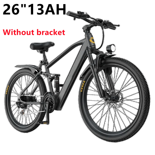 26" 24" Electric Bike For Adults With 500W Powerful Motor 36V 374Wh/468Wh Battery, Up To 30 Miles, 19 MPH,Electric Mountain Bike