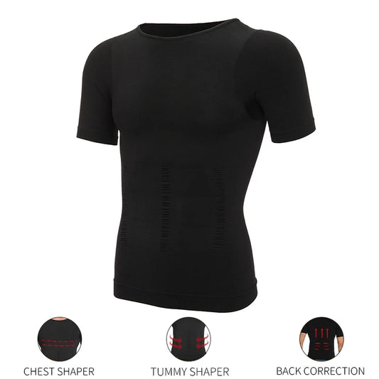 LALAMELON Mens Slimming Compression Shaper Tank Undershirt