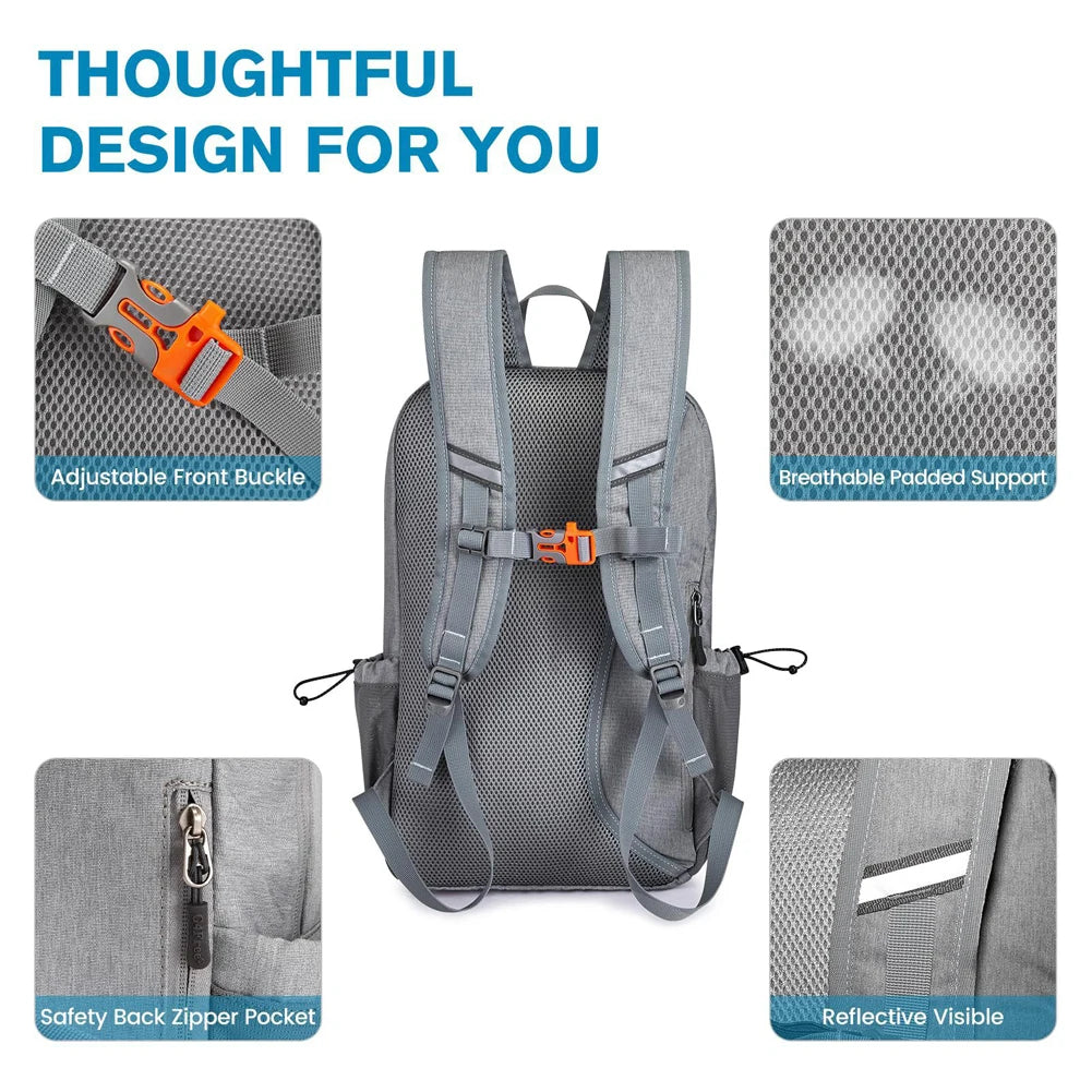 Pickleball Rackets Backpack Large Capacity Pickleball Paddle Bag Portable Racket Rucksack Hiking Sports Traveling Outings Bag