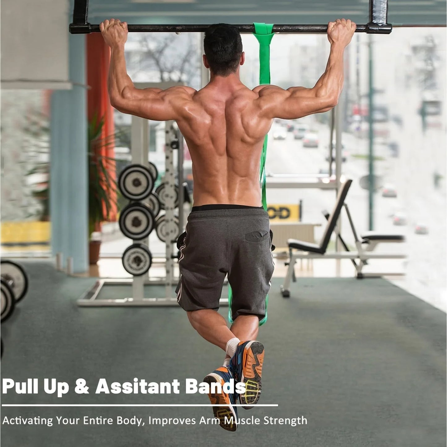 Department Name Resistance Bands Pull Up Assist Workout Set