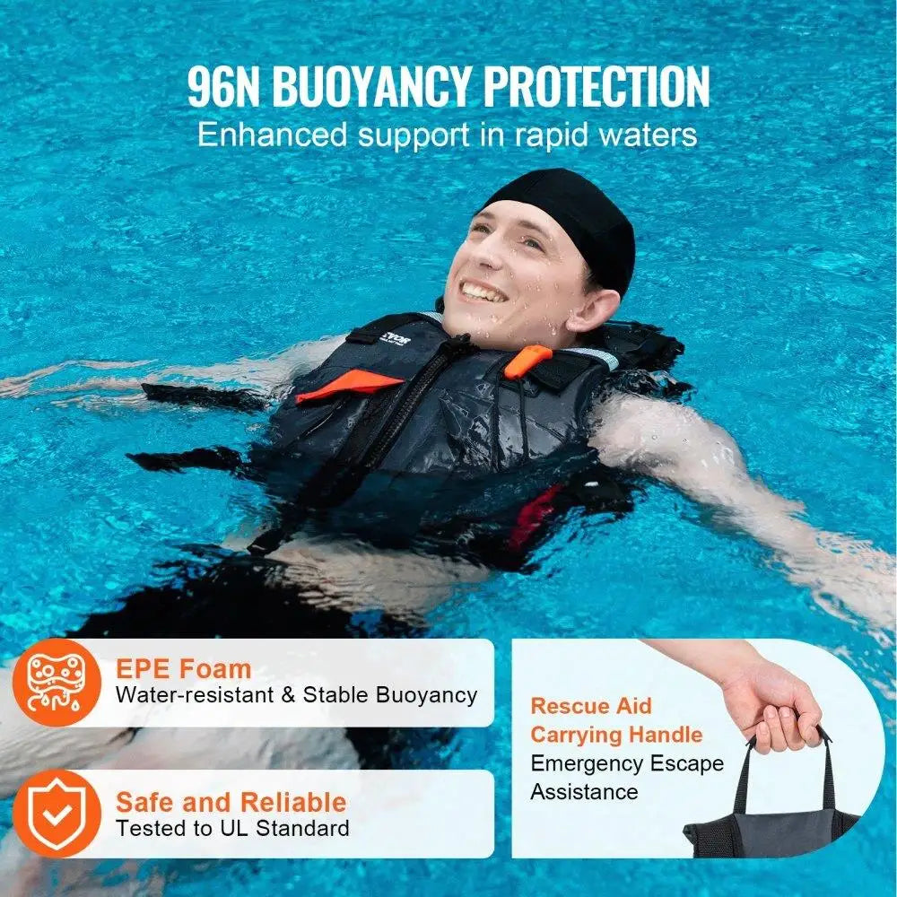 Watersports PFD 96N Buoyancy Life Vest Jacket for men Women